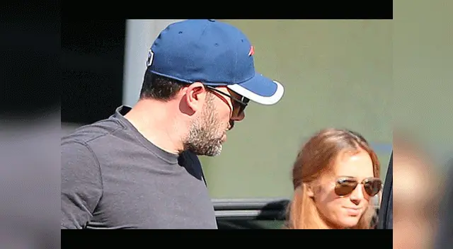 Ben Affleck y Christine Ouzounian.
