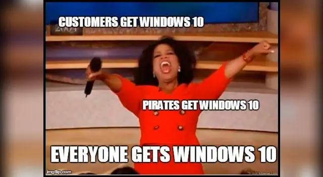 Bromas por nuevo sistema operativo de Microsoft no tardaron en darse