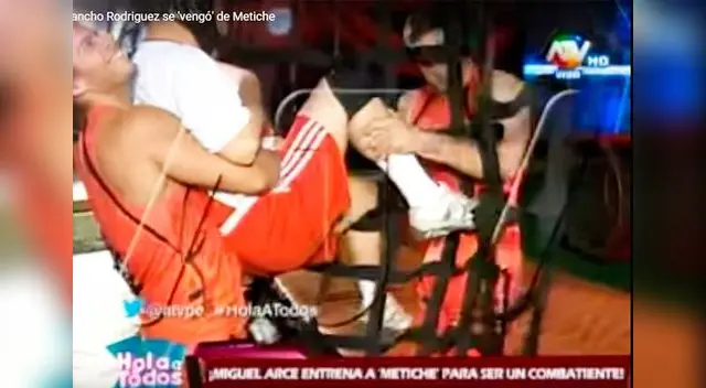 Metiche cargado por Pancho y Miguel.