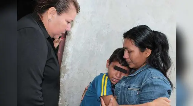 Emotivo reencuentro fue captado por las cámaras.