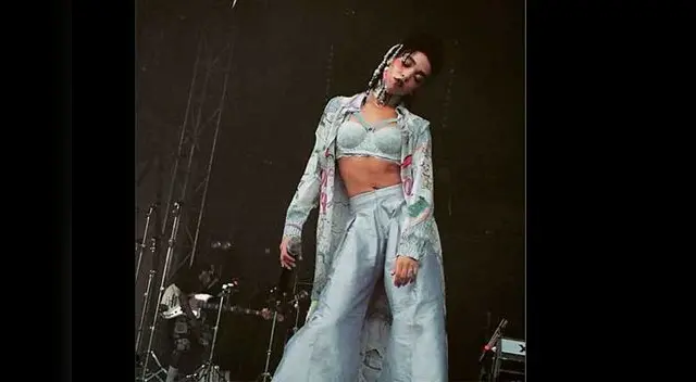 FKA usó este vestido de novia. 