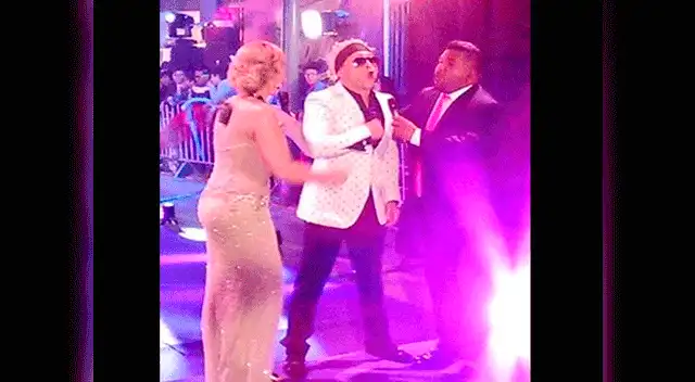 Realizó una entrada triunfal.