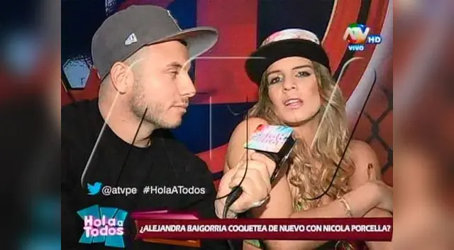 Alejandra Baigorria contó cómo vio a Nicola Porcella. Alejandra Baigorria contó cómo vio a Nicola Porcella.