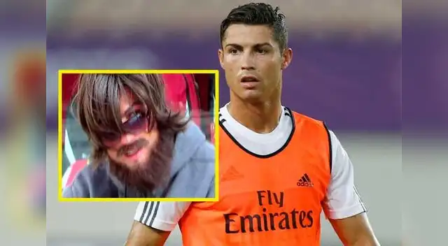 Cristiano Ronaldo sorprende a niño. Cristiano Ronaldo sorprende a niño.