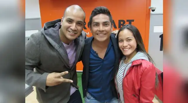 Con su coreógrafo Deklan y su bailarina Andrea Con su coreógrafo Deklan y su bailarina Andrea