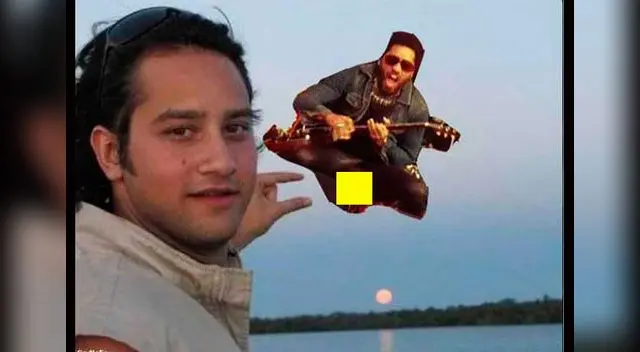 Lenny Kravitz y sus memes por penisgate. 