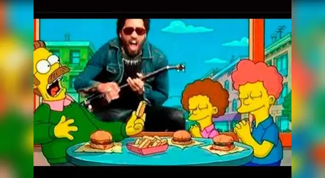Lenny Kravitz y sus memes por penisgate. 