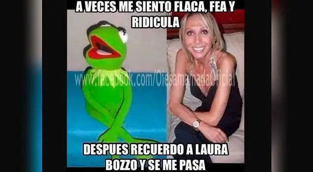 Hasta parodian a Laura Bozzo.