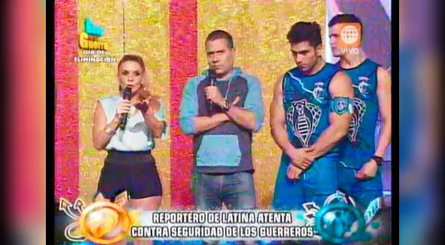 Johanna San Miguel se queja de Latina. 