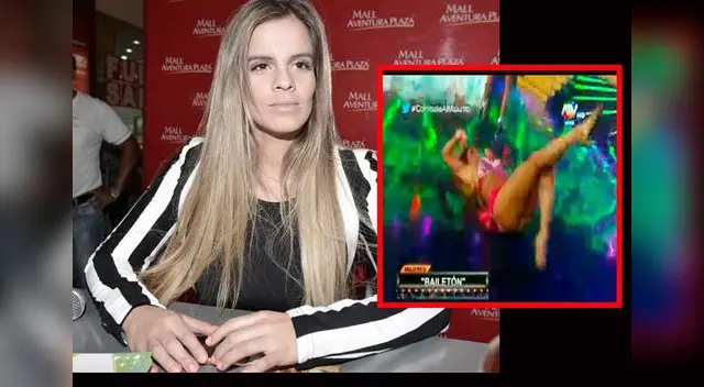 Alejandra Baigorria encantó con baile. 