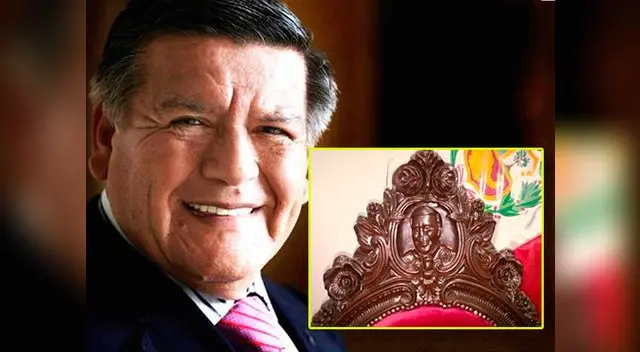 Polémica por sillón grabado