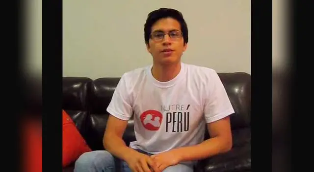 Rodrigo Calderón, alumno y coordinador del evento.