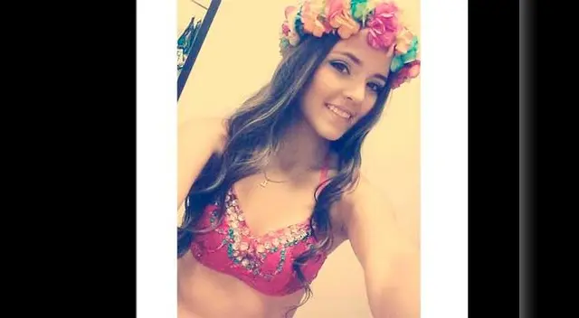 Lucianita entrena duro por su equipo. 