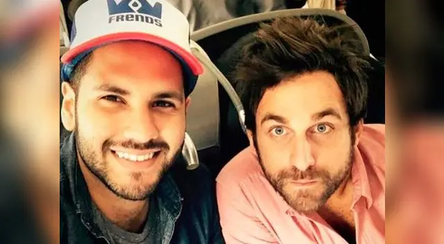 Rodrigo González se siente feliz con su novio.