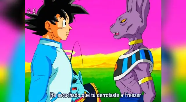 Se repite el encuentro visto en la última película de Dragon Ball Z
