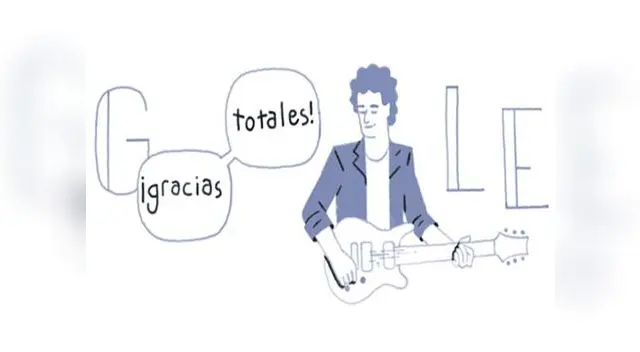 Doodle de Gustavo Cerati. Doodle de Gustavo Cerati.