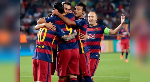 Barcelona logra su quinta Supercopa Barcelona logra su quinta Supercopa