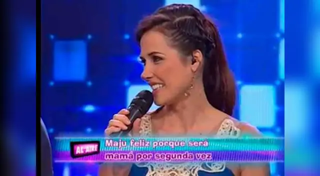 Maju da buena noticia a su público. Maju da buena noticia a su público.