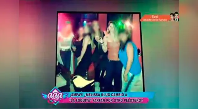 Diego Chávarri y Melissa Klug en salidas. Diego Chávarri y Melissa Klug en salidas.