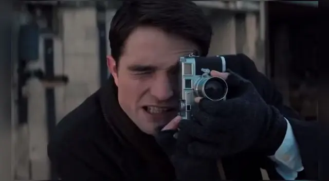 Pattinson en escena.