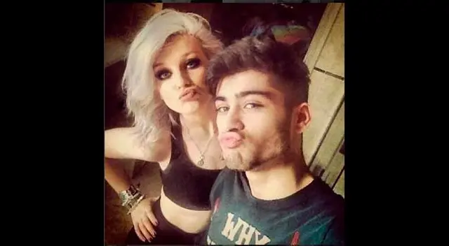Zayn Malik y su ex novia. 