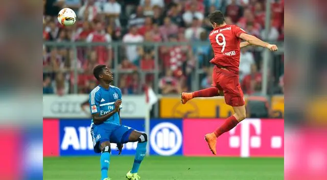 Hamburgo se perdió ante el juego de los bávaros. Hamburgo se perdió ante el juego de los bávaros.