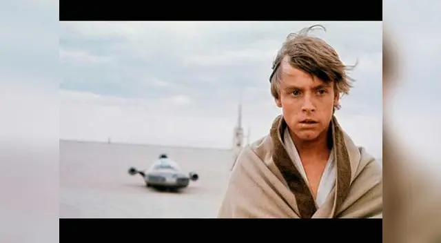 Mark Hamill de joven.