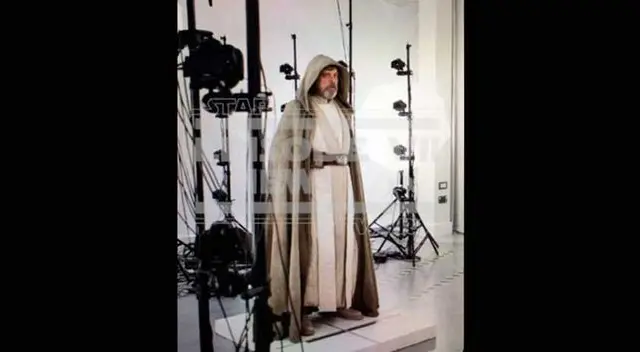 Así lució como Luke Skywalker.