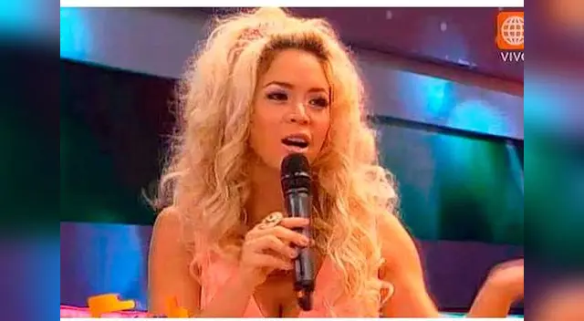 El nuevo peinado de Sheyla. 