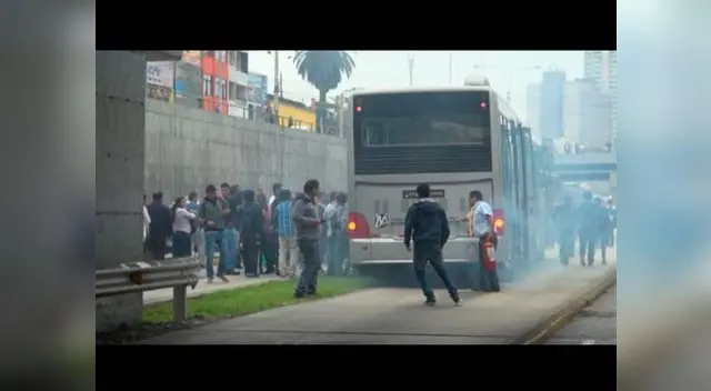 Este siniestro generó el pánico entre los pasajeros Este siniestro generó el pánico entre los pasajeros