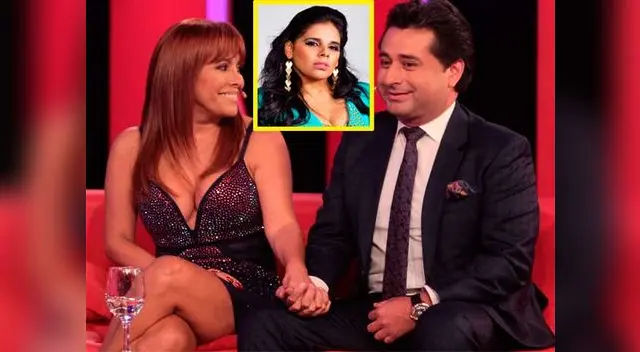 Magaly Medina defiende con uñas a Alfredo Zambrano. Magaly Medina defiende con uñas a Alfredo Zambrano.