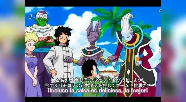 Bills y Wiss llegan a la fiesta de Bulma