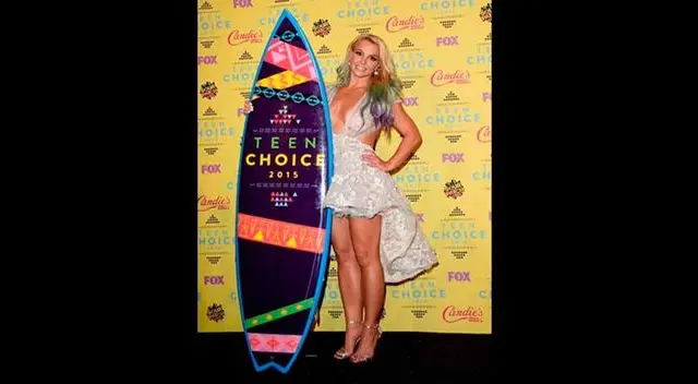 Britney Spears en los Teen Choice Awards.