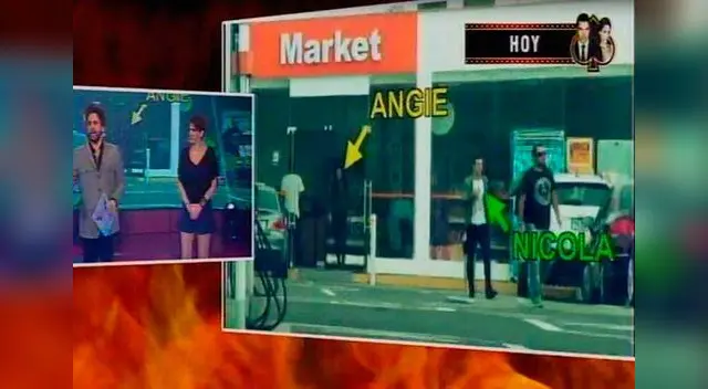 Nicola y Angie siguen juntos en novela. Nicola y Angie siguen juntos en novela.