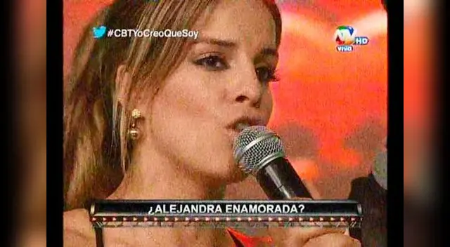 Alejandra Baigorria piropeó a su amigo Guty. 