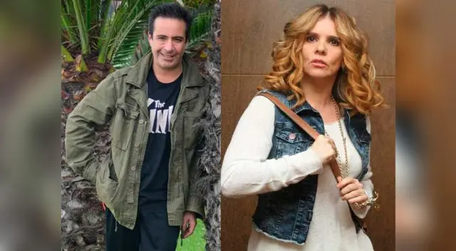 Carlos Carlín y Johanna San Miguel. Carlos Carlín y Johanna San Miguel.