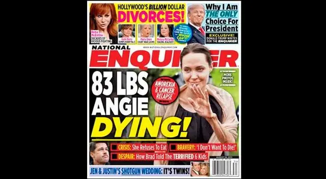 Angelina Jolie se mostró extremadamente delgada. 