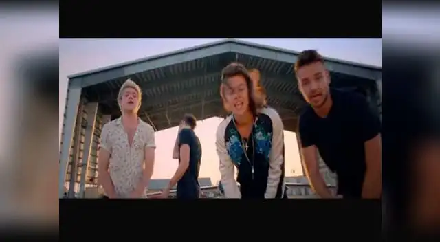 One Direction y su vídeo en YouTube.