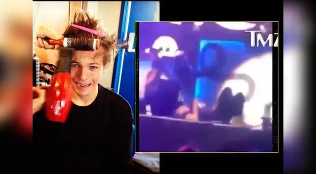 Harry Styles se cayó de trasero en pleno show. Harry Styles se cayó de trasero en pleno show.