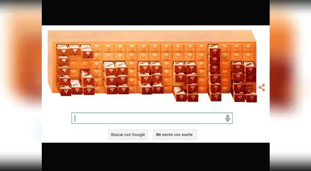 Doodle de Mundaneum.