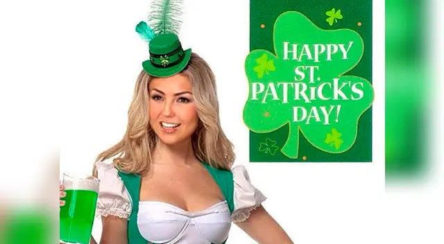 Como Irlandesa celebrando el día de San Patricio