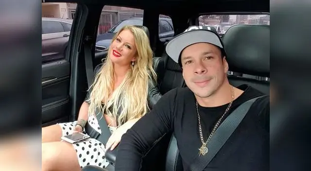 Mario Hart y Leslie Shaw van camino a ATV. Mario Hart y Leslie Shaw van camino a ATV.