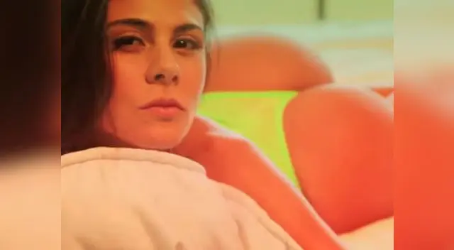 Claudia Abusada y su figura de impacto. Claudia Abusada y su figura de impacto.