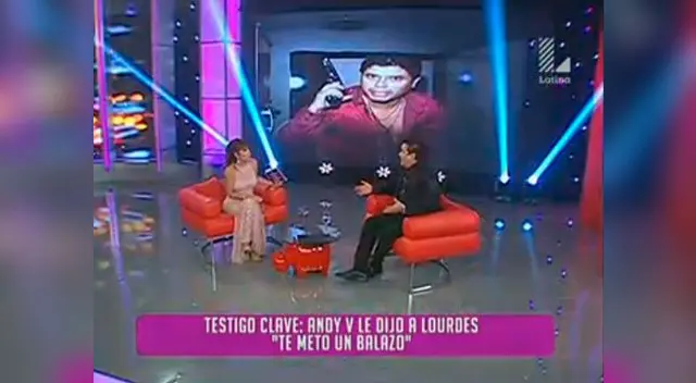 Revelaron el lado oscuro de Andy V Revelaron el lado oscuro de Andy V