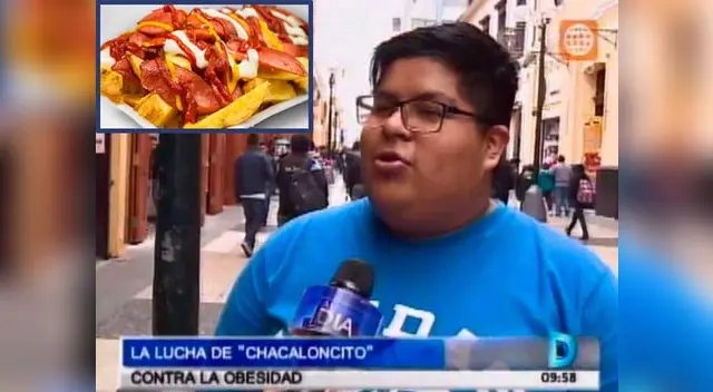 Johan Mendoza olvida las salchipapas para comer ensaladas.