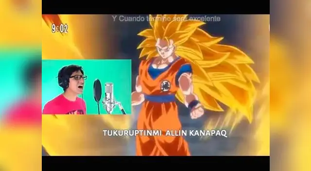 Alvin Mendoza interpreta el intro similar a la versión original.