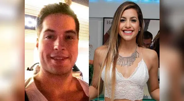 Alexander Geks y Milett Figueroa. 