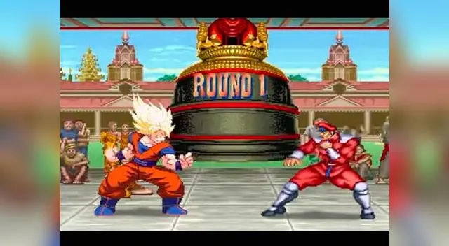 Goku y M. Bison