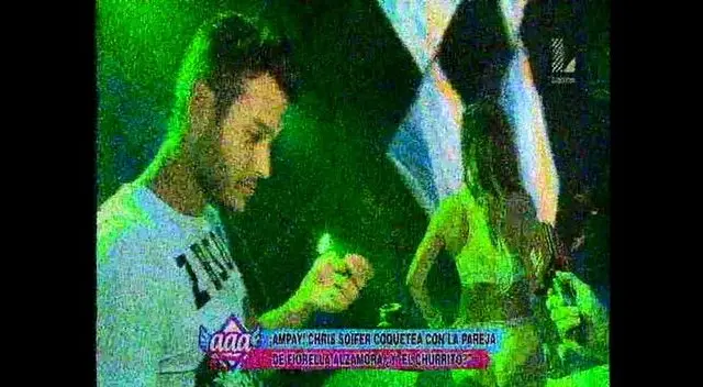 Chris Soifer engaña a Churrito y rompe relación. 