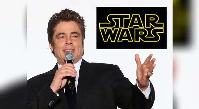 Benicio del Toro, presente en Star Wars VIII.